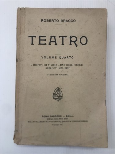 Roberto bracco teatro - roberto,