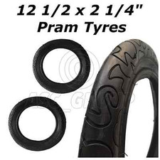 2 X Passeggino Trasportino Pneumatici Liscio 62-203 12 1/2 X 2 1/4 " Alta