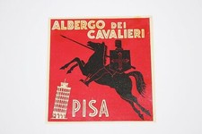 Etichetta bagagli anni 50