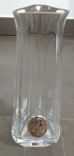 Vaso cristallo argento - vaso, in