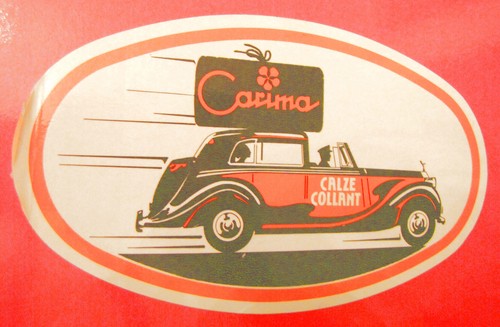Adesivo sticker vintage carima - adesivo,