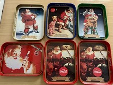 6 Vassoi Natale Coca-Cola -