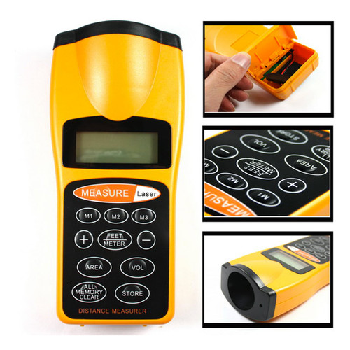 Misuratore lcd distanza - misuratore, di