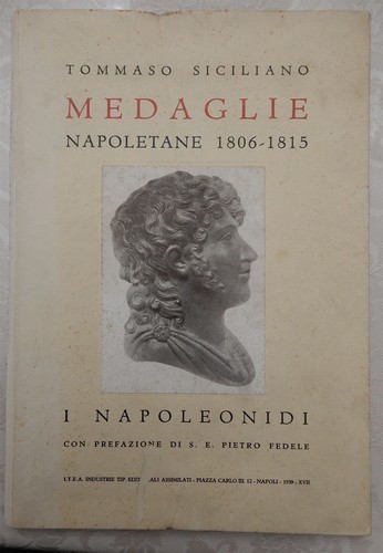 Libro medaglie napoletane - medaglie,