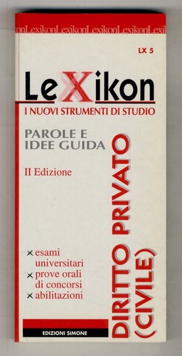 Diritto privato - privato, (civile)