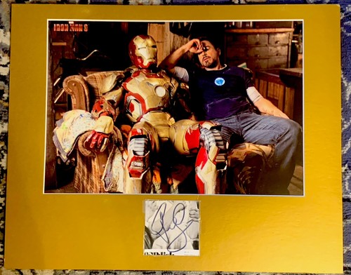 Robert downey jsa autograph - jr,
