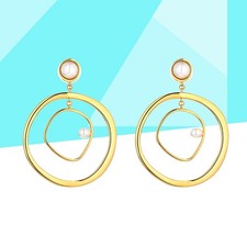  Orecchini Perla Moda Donna