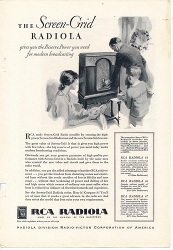 Pubblicità rivista 1929 - -,