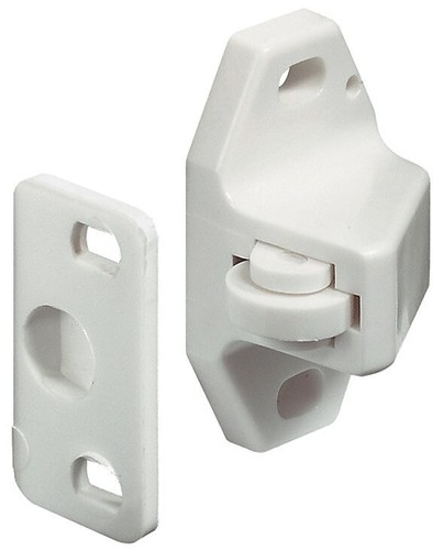 Ferma rullo plastica bianca - ferma,