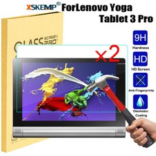 2 pezzi per Lenovo Yoga Tab 3 10 Pro vetro temperato protezione schermo cover originale