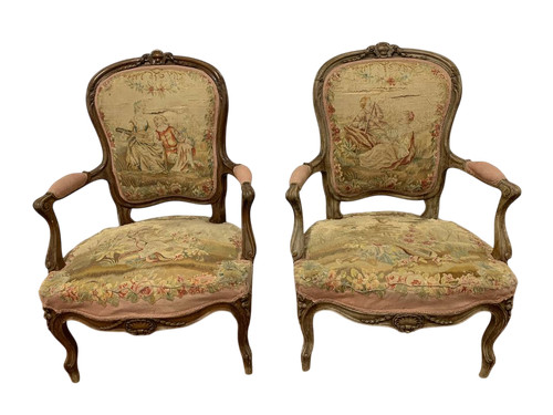 Coppia antiche poltroncine - di,