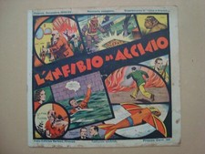 cino e franco supplemento al n°19 (l'anfibio d'acciaio ) ed.nerbini 1936