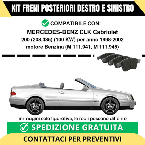 Pastiglie freno posteriori - freno,