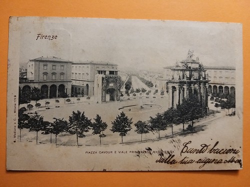 Firenze piazza cavour e - -,