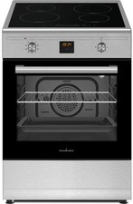 CUCINA 60x60 INOX INDUZIONE ELETTRICA 9 FUNZ. DISPLAY A SCHAUB LORENZ SS640INEX.