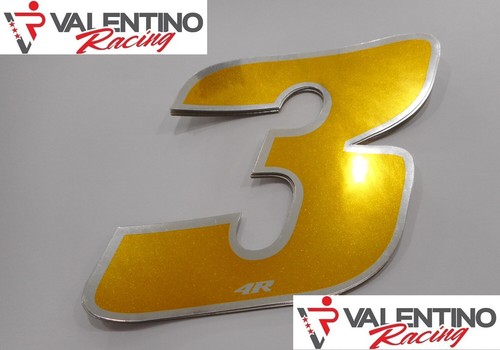 Adesivi numero giallo da - numero,