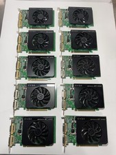 Lotto di 10 schede video EVGA