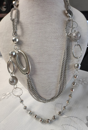 Collana lunga catena catenine - lunga,