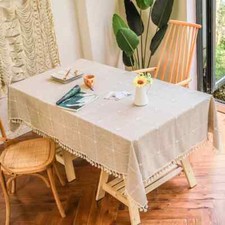 Tovaglia in lino cotone ricamo