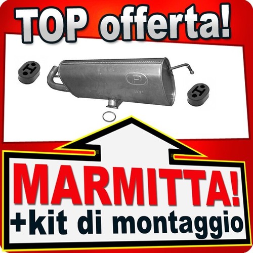 Silenziatore posteriore per - silenziatore,