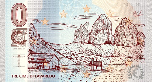 Zerosouvenir banconota euro - banconota, 0