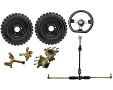 2pc 4.10-6 Tire Rim Wheel+