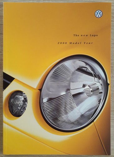 Volkswagen lupo brochure 2000 - volkswagen,