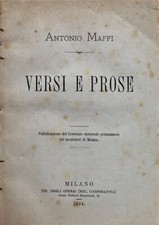 libro versi e prose antonio