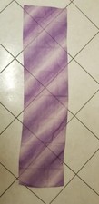 Sciarpa viola a righe