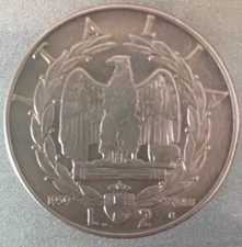 MONETA VITT. EMANU. III 2 LIRE