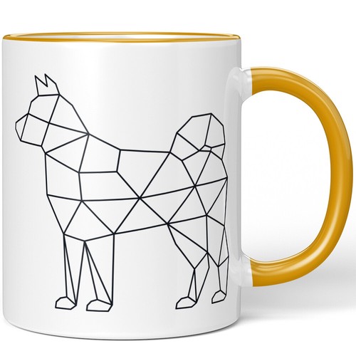 Shiba inu stile origami - inu,,