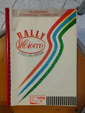 15° RALLY IL CIOCCO  1992  Classifiche  Libro dei tempi