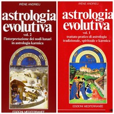 Astrologia evolutiva Vol 1 2 Trattato pratico Nodi Lunari Karmica Irene Andrieu