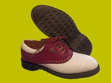 Alkis scarpa in pelle da donna bianco  rosso suola  gomma cucita n 37 1/2 LEATHE