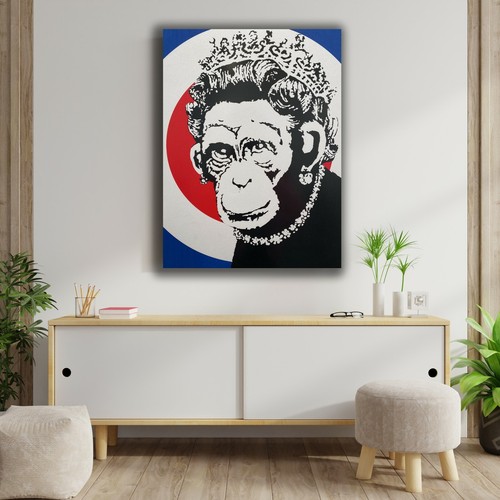 Banksy quadro su tela - -,