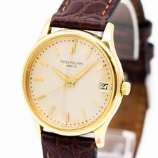 Patek Philippe Calatrava ref. 3998 oro giallo 750 carica manuale 33,5 mm con documenti