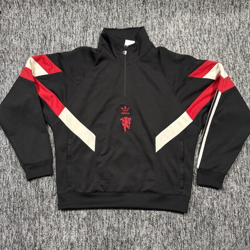 Felpa mezza zip manchester - mezza,