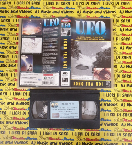 Vhs ufo sono fra noi - u.f.o,