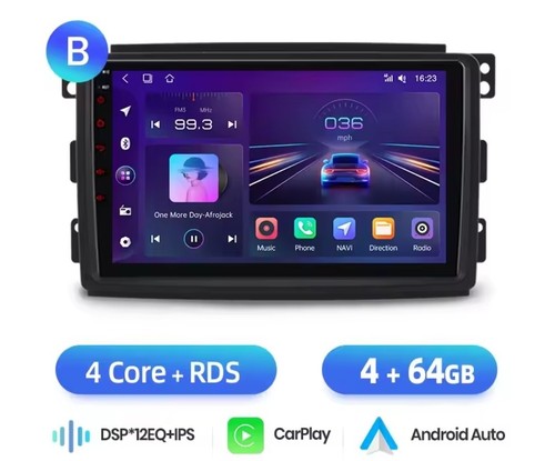 Radio din per smart 451 - radio,