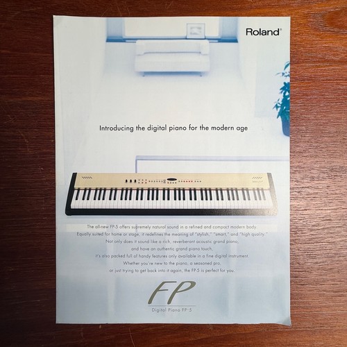 Vintage original roland 5 - vintage, fp-5