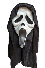 Latex Halloween Scream Mask W/