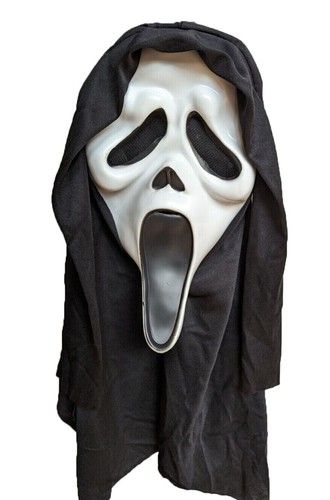 Latex halloween scream mask - halloween, w/