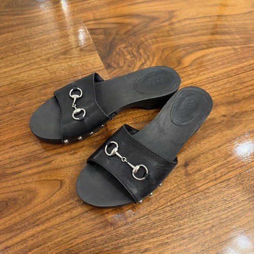 Gucci sandali neri pelle - sandali, in