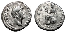 Aet antonino pio ar denario - pio,