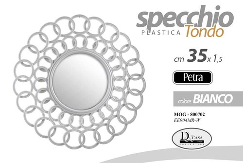 Specchio parete tondo - specchio,