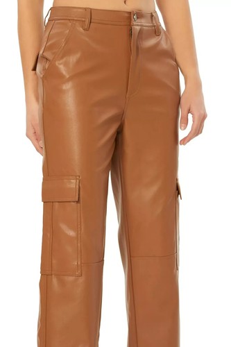 Pantaloni pelle agnello - pelle, di