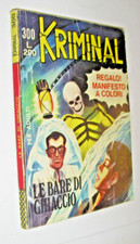 KRIMINAL 300 LE BARE DI GHIACCIO (1971) corno -No Manifesto MAGNUS