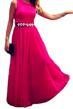 Abito rosa fucsia elegante primavera estate Piazza Italia