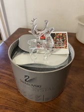 Swarovski Cristalli Renna Con Slitta