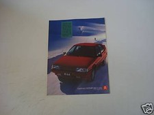 advertising Pubblicità 1990 CITROEN BX  4X4